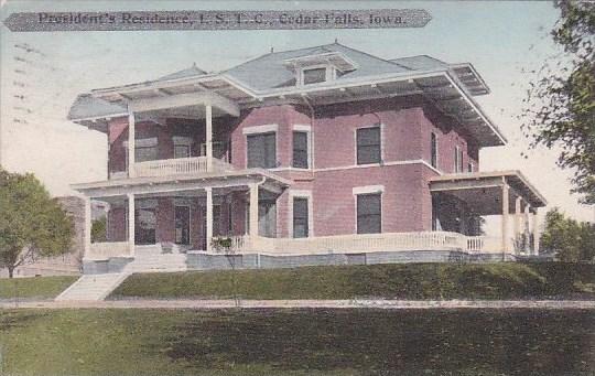 President's Residence L S T C Cedar Falls Iowa 1911