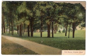 Holyoke, Mass, Park Scene