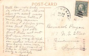 Sweden Old Vintage Antique Post Card Bridal Veil Waterfall Norrland Postal Us...