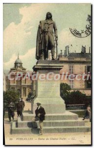 Postcard Old Versailles Statue Of General Hoche