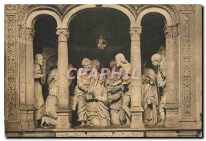Old Postcard The Saints of Solesmes The death of the Virgin