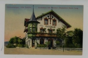 Germany - Oberammergau. Villa Faheim, Anton Lang's House