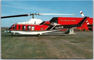 Helicopter Bell 214ST N3186W c/n 28131 of ERA Helicopters Anchorage AK Postcard