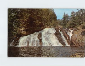 Postcard Profile Falls on Smith River Bristol New Hampshire USA