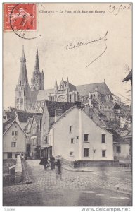 CHARTRES, Eure Et Loir, France, 1900-1910´s; Le Pont Et La Rue Du Bourg