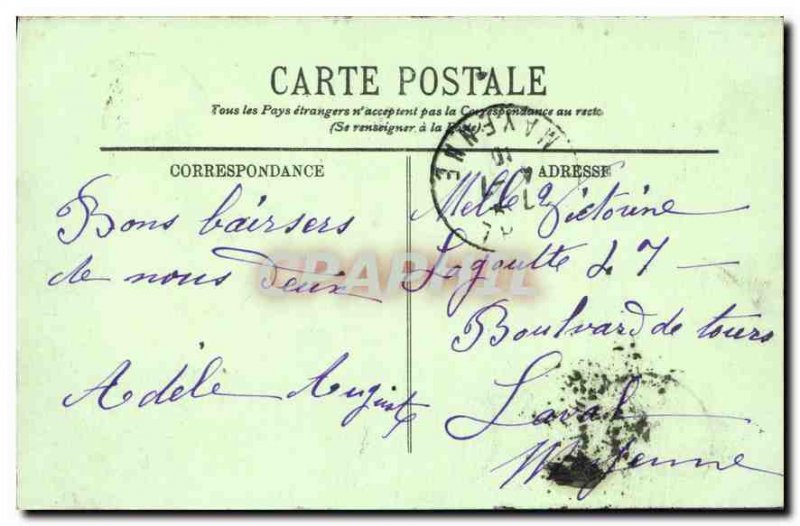 Old Postcard Chateau de Chantilly the Prince Room