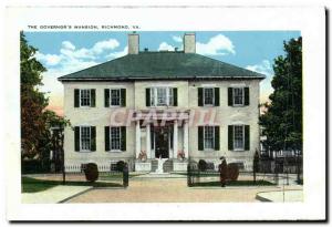 Old Postcard The Governor & # 39s Mansion Richmond Va Murphy & # 39s hotel