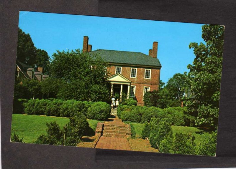 VA Kenmore Plantation George Washington F Lewis Fredericksburg Virginia Postcard