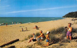 Lake Michigan Beach Widest Variety Of Water Sports  - Leeland, Michigan MI