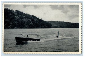 Variety Vacation Land Lake Lure Boating Surfing North Carolina NC Postcard