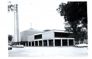 VINTAGE POSTCARD GRACE UNITED METHODIST CHURCH AT SPENCER IOWA REAL PHOTO 1970s