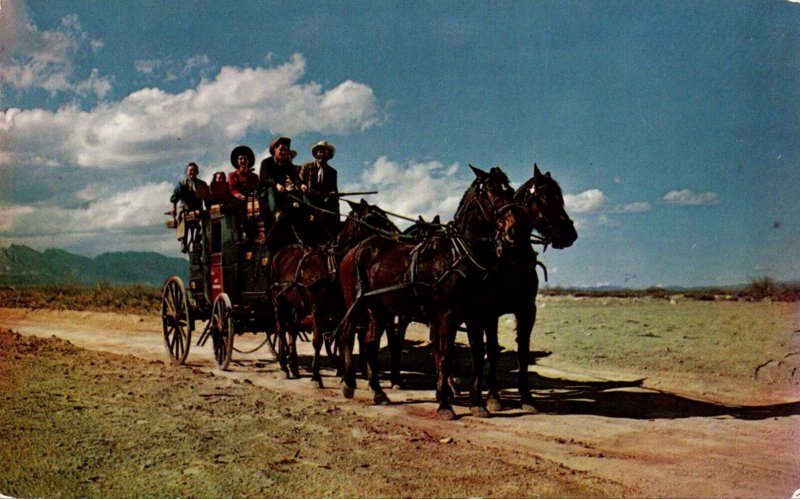 The Old Stagecoach Of The West