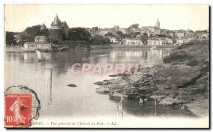 Postcard Ancient Pornic Vue Generale L Port of Entry