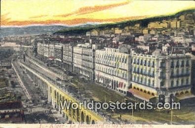 Le Boulevard et les Quais Alger Algeria, Africa, Unused 