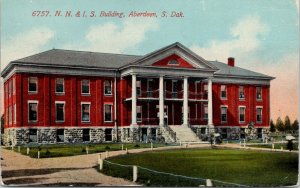 Aberdeen SD~Northern Normal & Industrial School Building~Circular Drive~1914 