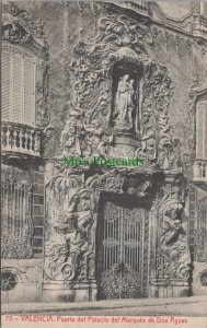 Spain Postcard - Valencia, Puerta Del Palacio Del Marques De Dos Aguas  RS33876