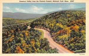 Stamford Valley from the Western Summit in Mohawk Trail, Massachusetts