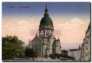 Germany Mainz Old Postcard Christuskirche