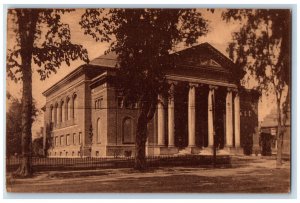 c1940's John M Greene Hall Smith College Northampton Massachusetts MA Postcard
