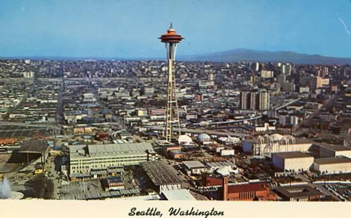 WA - Seattle. Panoramic View