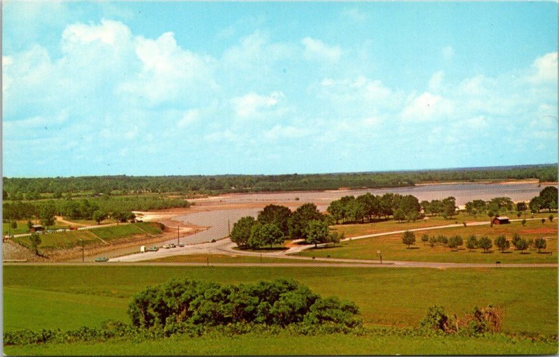 Mississippi, Sardis Lake - Scenic View From Top Of Dam - [MS-064]