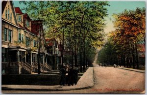 1912 Victoria Avenue Windsor Canada Houses Residences Street Posted Postcard