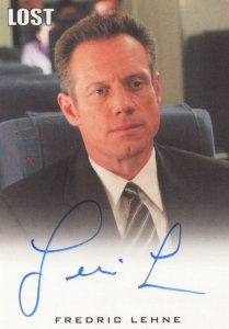 Frederic Lehne Lost TV Show Official Hand Signed Autograph Card