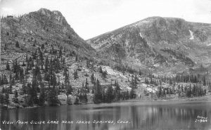Idaho Springs Colorado Silver Lake 1940s Sanborn I-964 Photo Postcard 21-6337