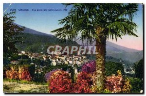 Old Postcard Grasse General West Coast View