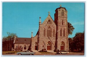 c1960 St. Peters Church Great Berkshire Hills Barrington Massachusetts Postcard