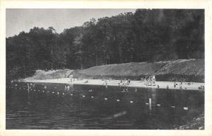 Newville Pennsylvania Colonel Denning State Park Swimming Postcard K81042