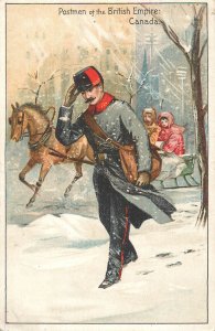 Postmen of the British Empire, Canada 1905 postcard