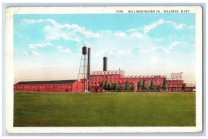 c1920's Billings Sugar Company Factory Truss Tower Billings Montana MT Postcard