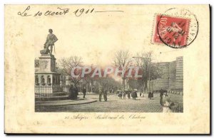 Old Postcard Angers Boulevard du chateau