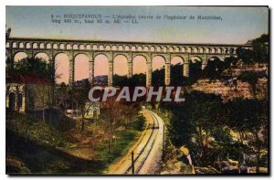 Postcard Old Roquefavour Aqueduct