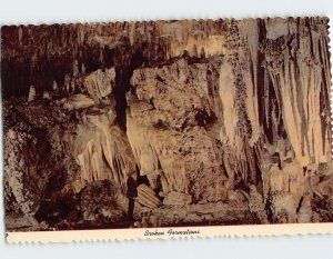 Postcard Broken Formations, Carlsbad Caverns National Park, New Mexico, USA