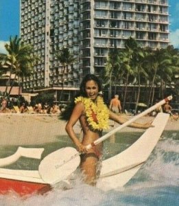 Postcard Beach fun at The Outrigger Hotel near Waikiki, Honolulu, HA.  S5