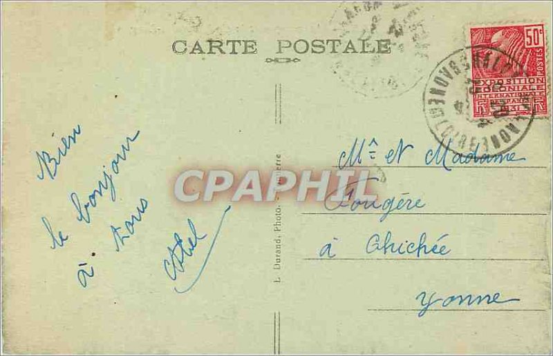 Postcard The Old Thunder Hill Armancon and Saint Loup