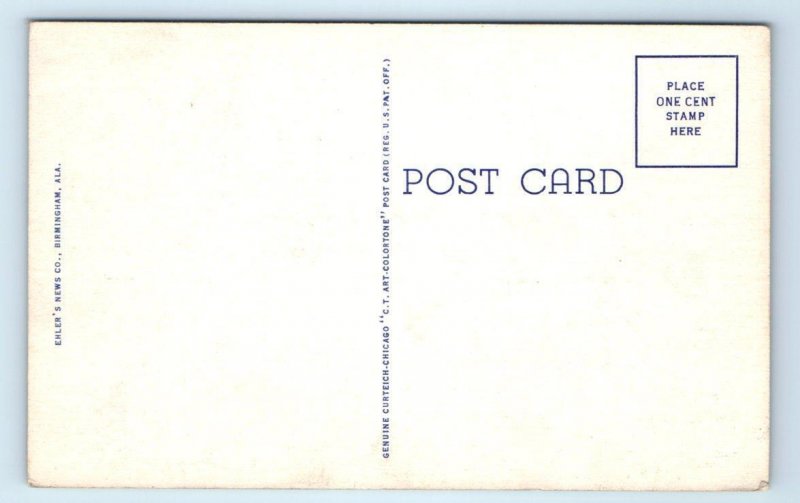 MONTGOMERY, AL Alabama ~AIRPLANES at MAXWELL FIELD c1940s Linen Postcard