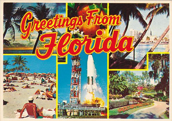 Greetings From Florida Multi View