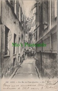 France Postcard - Nice - Une Rue Du Vieux Quartier   RS26935