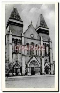 Gournay en Bray - The Church - Old Postcard