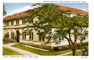 LP132  Panama old vintage Postcard  Canal Zone