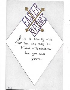 Easter Blessings a Hearty Wish That this day May be Filled with Sunshine