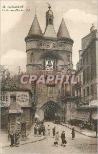 Postcard Old Bordeaux Great Bell House Riquard