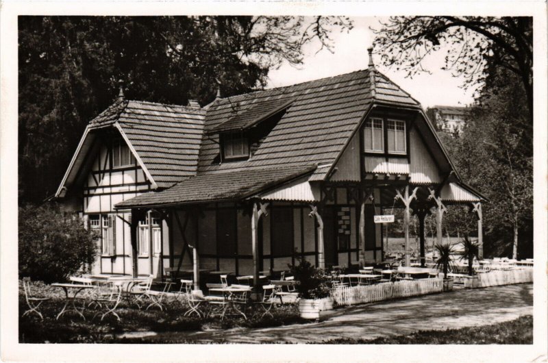 PC GOLF, SPORT, BAD SCHWALBACH, GOLFHAUS, Vintage REAL PHOTO Postcard (b45915)