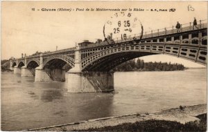 CPA GIVORS Pont de la Mediterrannée sur le Rhone (462345)