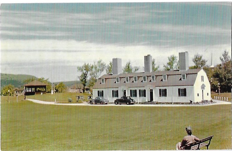 Old Fort Anne at Annapolis Royal Nova Scotia Canada 1940s Cars