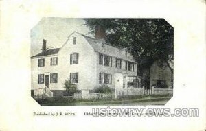 Oldest House in Town - Georgetown, Massachusetts MA  