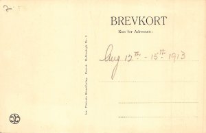 Denmark Copenhagen Dr Louises Bro vintage postcard